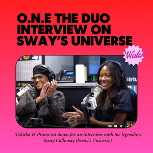 WATCH: O.N.E The Duo Interview with SWAY on SWAY UNIVERSE